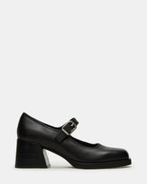 LISBON BLACK LEATHER