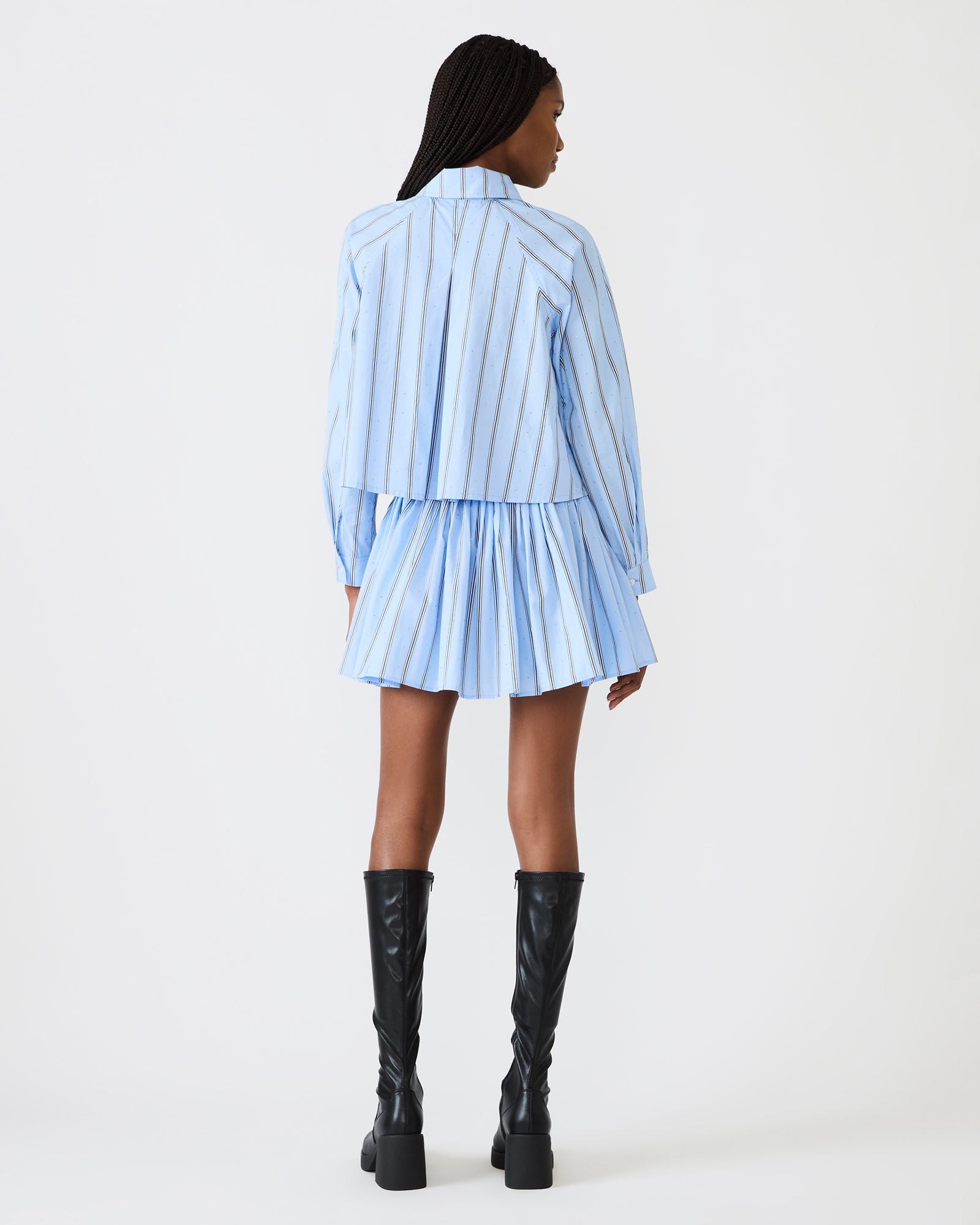 TYRIA SKIRT ESTATE BLUE