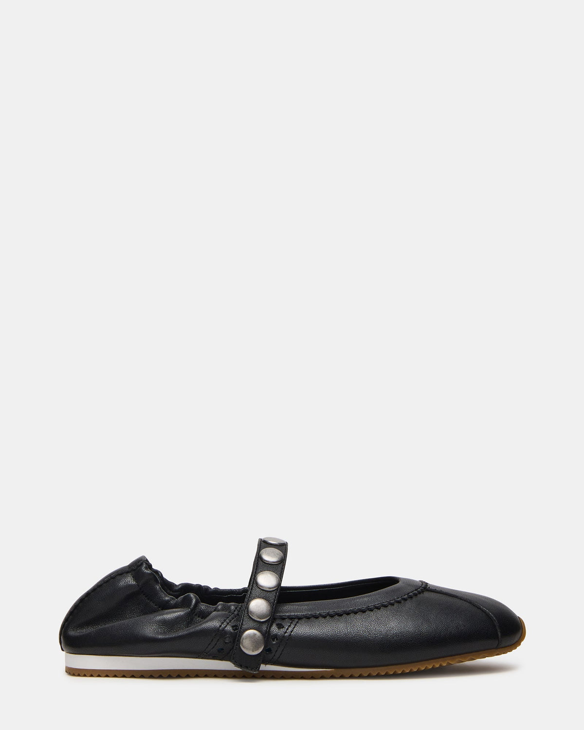 ANAYA BLACK LEATHER STUDS