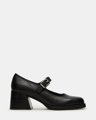 LISBON BLACK LEATHER