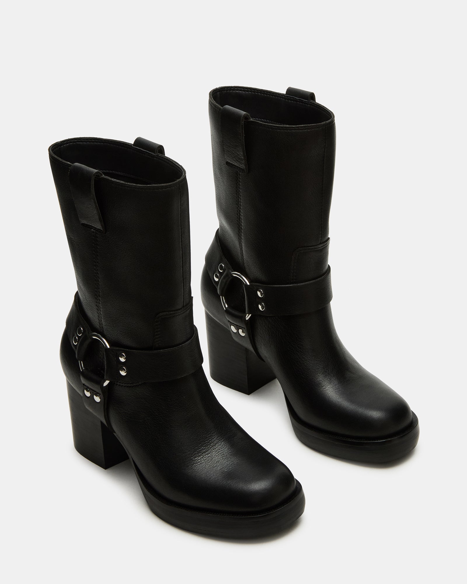 TOPHER BLACK LEATHER